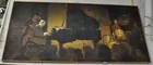 Huge Oil Painting of Jazz Band