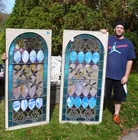 stain glass windows set victorian