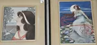 Pr. of Vintage Watercolors sgd. J.W. Dingwall