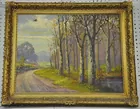 Oil on Canvas by C.W. Fryer (as is)