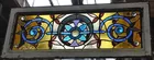 39 by 17 inch Stained Glass Window