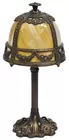 14-in. Tall Panel Glass Boudoir Lamp