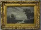 Landscape Painting sgd. Arthur Hoeber
