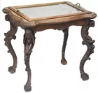Cvd. Side Table w/Removable Tray Top
