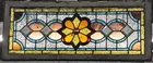20x48 in. Clear, Blue & Brn. Window