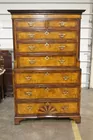 Chippendale chest on chest 