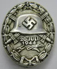Silver July 20, 1944 Wound Badge