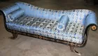 Kindel silk and hand painted sofa