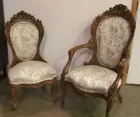 Pair Belter Chairs w/ Appraisal