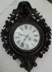 ORNATE CARVED FRENCH CLOCK