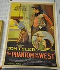 Vintage Western Serial Movie Poster