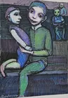 Sgd. (Robert M.) Broderson Painting