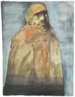 Leonard Baskin Orig. Watercolor