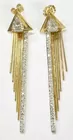 Pr. 14K Art Deco Earrings