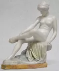 Art Deco Marble & Alabaster Sculpture