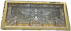 Antq. Leaded Glass Window w/Jewels