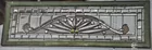 Jewelled Antq. Bevelled Glass Window 