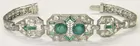 Platinum Art Deco Bracelet