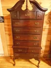 Cherry Highboy Chest