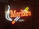 Neon Marlboro sign