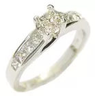 14K Ring w/1 Cttw. Diamonds