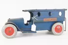 Structo steel police patrol truck toy