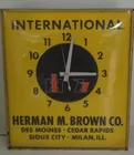 International Harvester electric clock