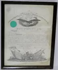 Signed Abraham Lincoln War Document