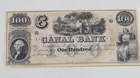 New Orleans Canal Bank $100.00 bill