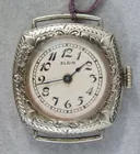 Lady's Elgin 18k gold wrist watch 15J