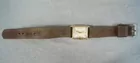 Man's Bulova tank style wrist watch