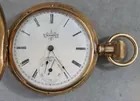 Elgin 14k gold hunting case pocket watch