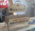 MOBIL OIL CAN CADDY