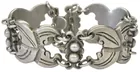 Taxco Mexican Sterling Bracelet,sgd. W.S.