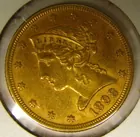 1898 Liberty Head $5 Gold Pc AU-55