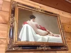 24 x 36 Hiramoto Oil Canvas Painting