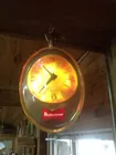 Turning Budweiser Lighted Clock
