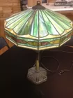 Miller leaded glass lamp 963