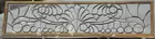 17x64 in. Antq. Bevelled Glass Window