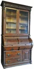 Antq. Cylinder Secretary Desk