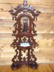 Victorian Walnut Hall tree 