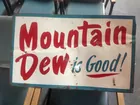 Mountain Dew Sign