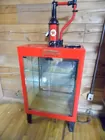 Texaco Oil Display Cabinet