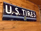 Porcelain U.S. TIRES sign
