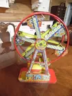 Vintage Ferris Wheel Tin Toy
