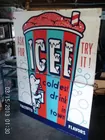 ICEE double sided metal sign