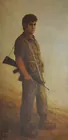 William Weintraub Painting of Soldier