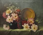 A.J. Schmidt Still Life Painting