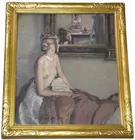 Painting of Nude by Robert Harshe