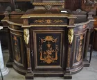 Antq. Fr. Cabinet attr to Alexander Roux